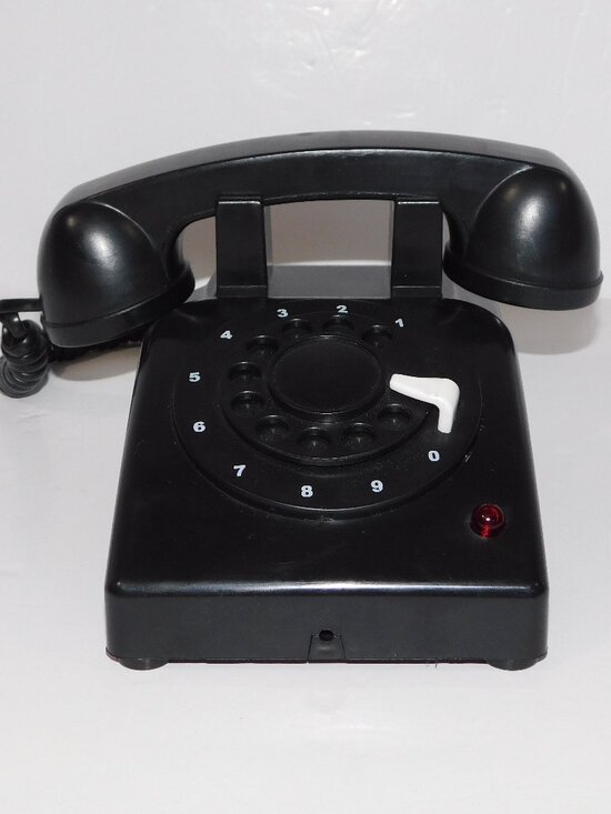 Gemmy Other - RARE Gemmy Scream Ghost Face Talking Black Telephone Phone Prop Spirit Halloween